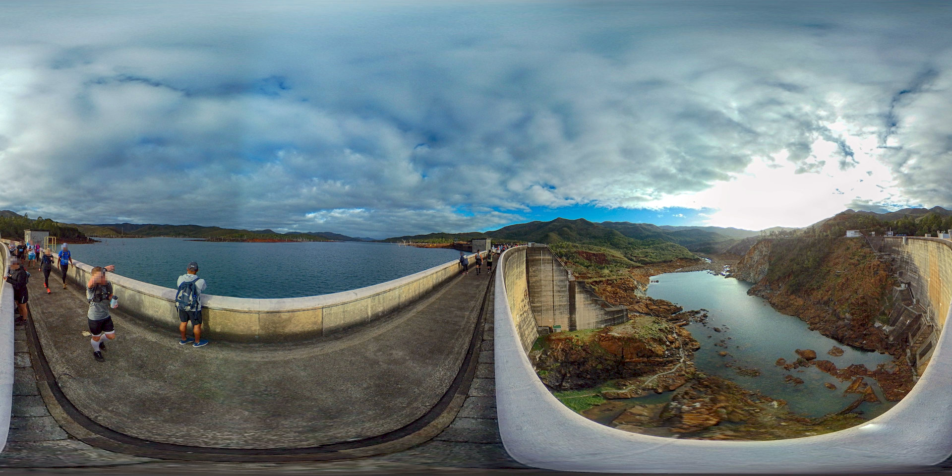 Barrage du lac de Yaté